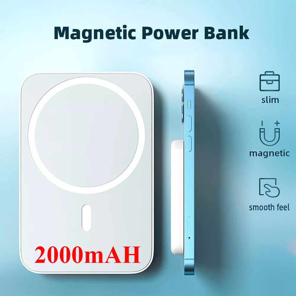 20000Mah Magnetic Power Bank Wireless Charging Magsafe for Iphone 16/15/14/13/12